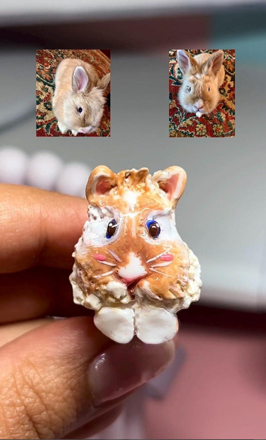 Custom Pet Charm| Pendant|Handmade Polymer Clay Dog, Cat, Bird